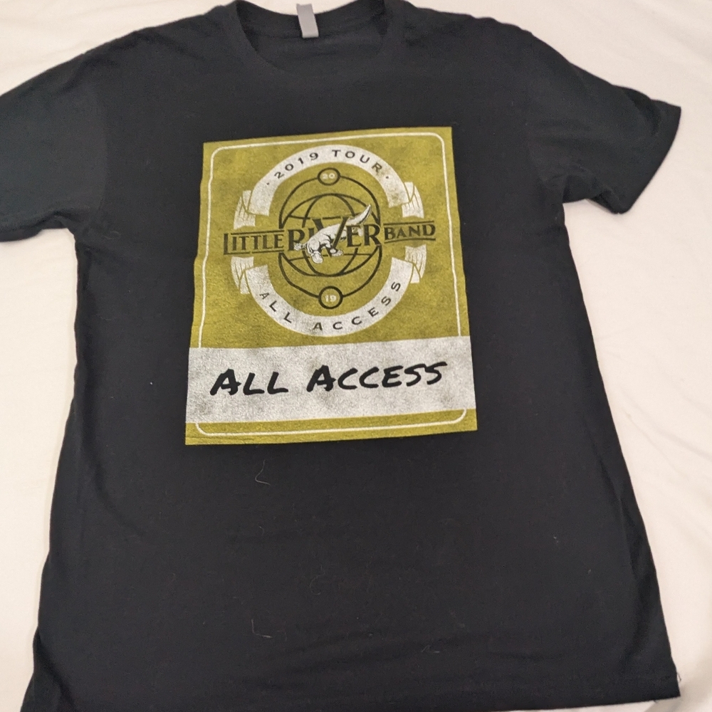 Little River Band Concert Tshirt 2019 All Access Tour - Set List On Back  Medium